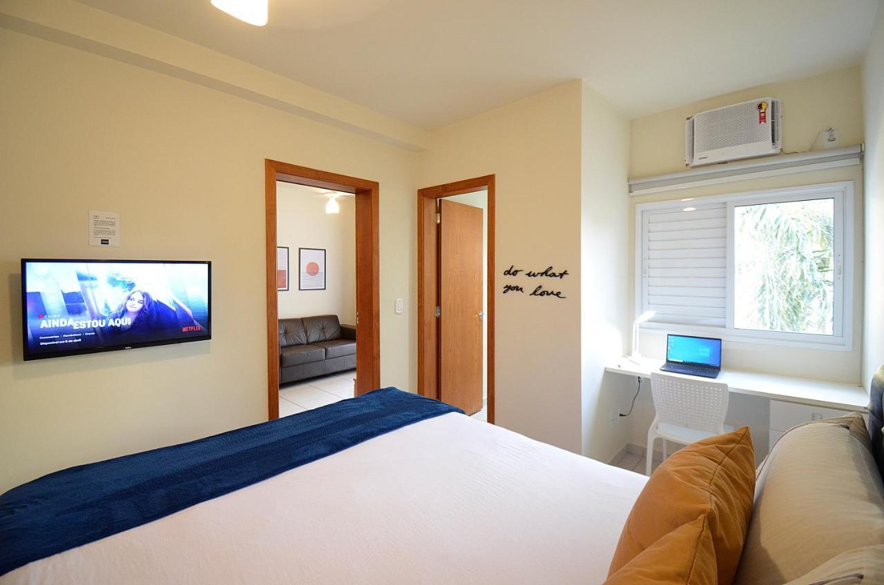 (NOVO) Flat aconchegante. 200 metros da Av. Fiúsa Ribeirão Preto Exterior foto